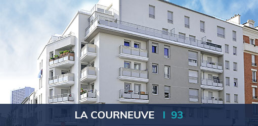 Programme immobilier neuf Résidence Alizarine à La Courneuve (93)